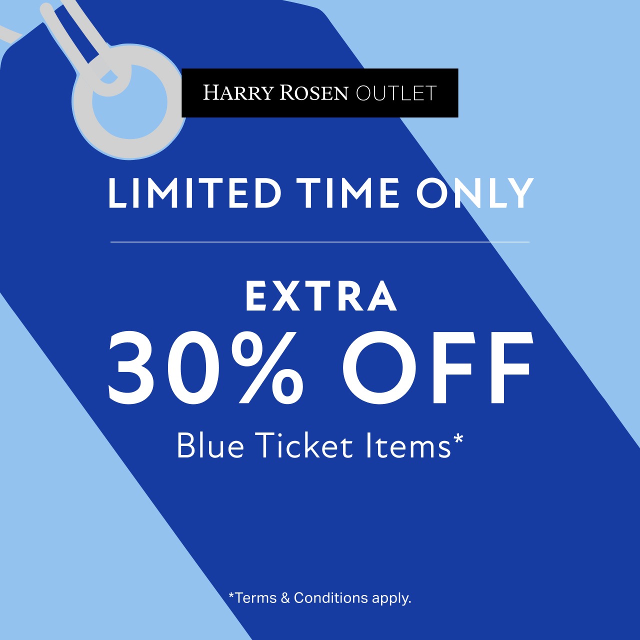 Blue Ticket Promo – Extra 30% Off icon
