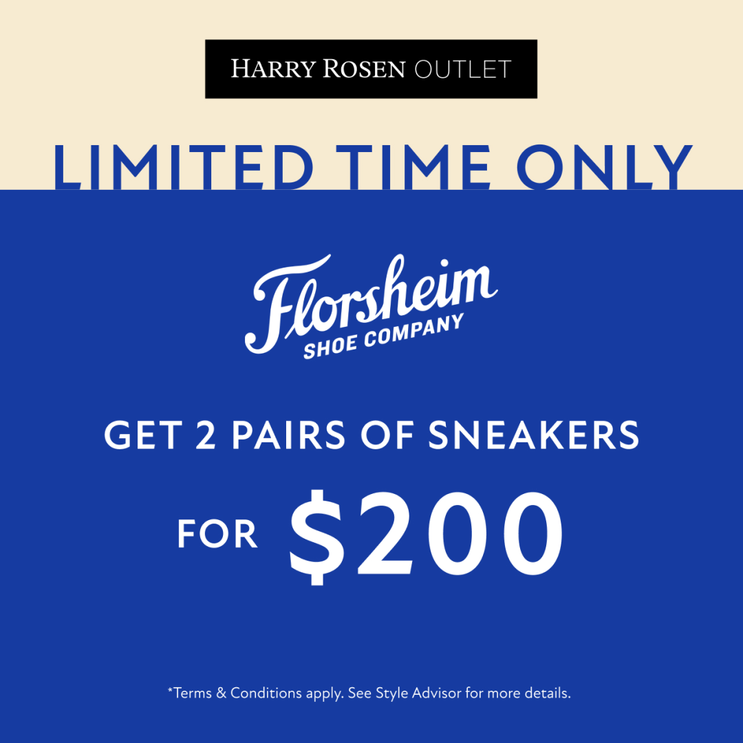 Get 2 Pairs of Florsheim Sneakers for $200 icon