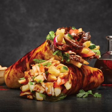 NEW at Villa Madina: Maple Aleppo Crispy Shawarma Wrap icon