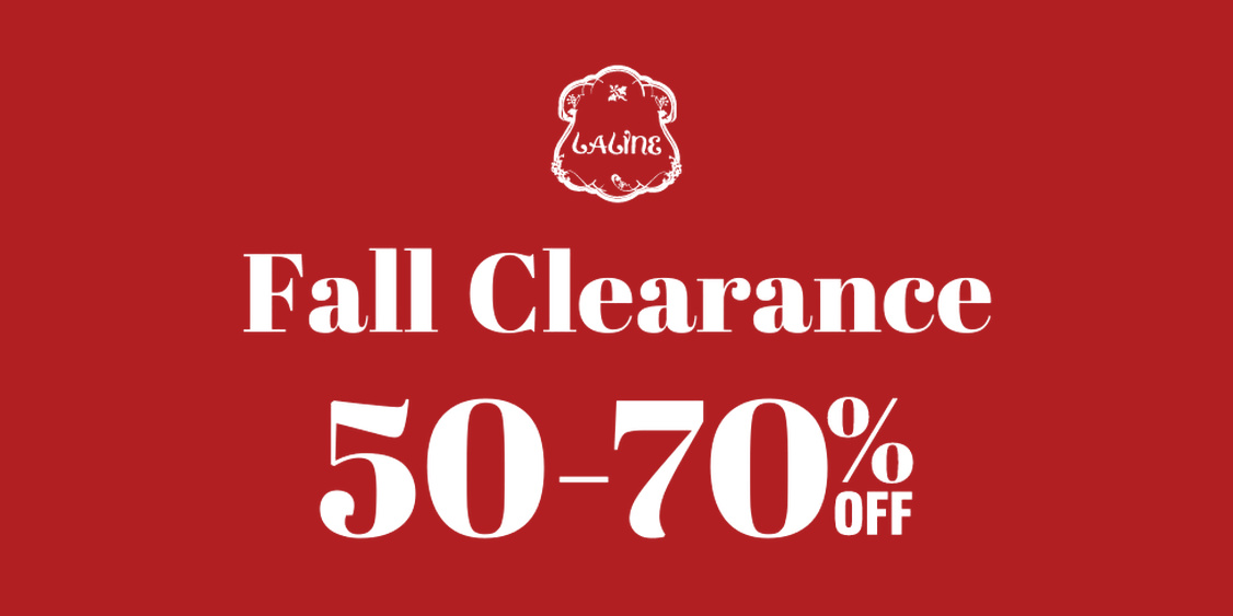 Fall Clearance – Up to 70% Off icon